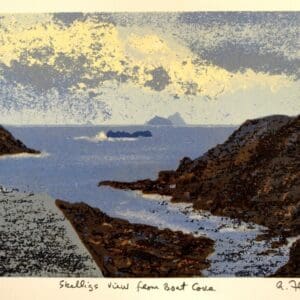 Skellig View from Boat Cove.