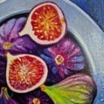 Figs | Oil Painting On Canvas Panel