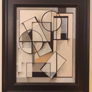 Framed Pieces of a Monochrome Dream by Darragh Hayden