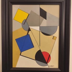 Framed Variation 005 [ Primary ] by Darragh Hayden