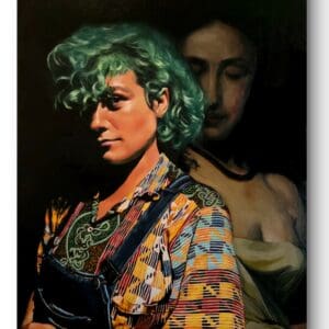 The Girl with the Green Hair (50x75cm) (Copy)