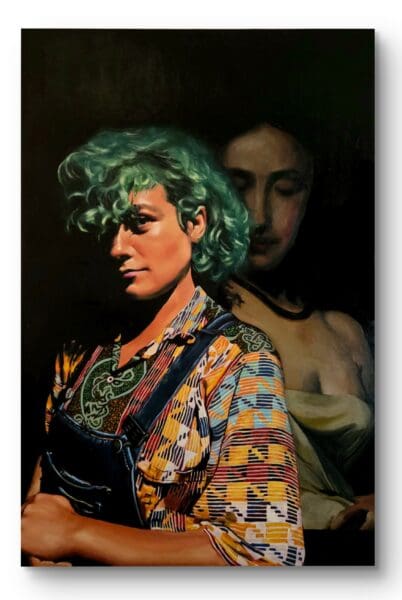 The Girl with the Green Hair (50x75cm) (Copy)
