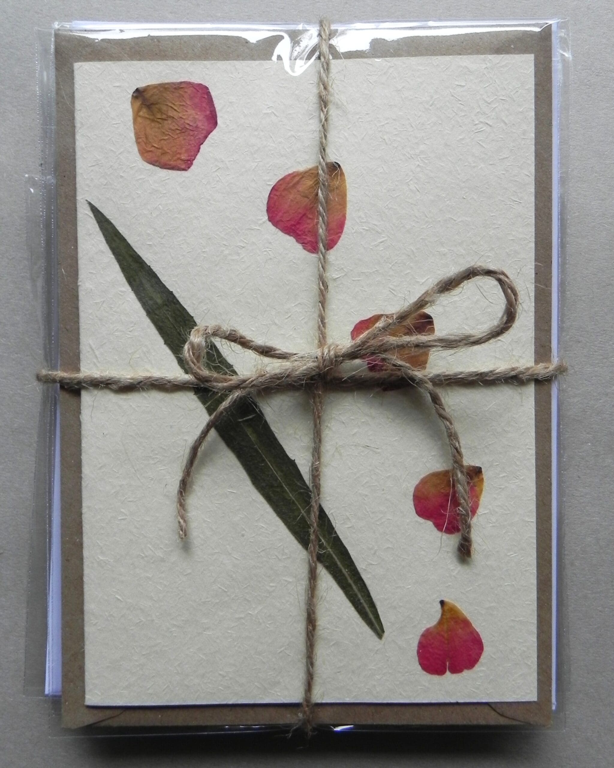 Unique Cards with Real Pressed Flowers - Pack #4