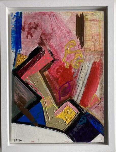 Haute in the City (48cm) Framed