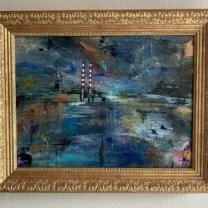 Arriving In Dublin (50cm) Framed