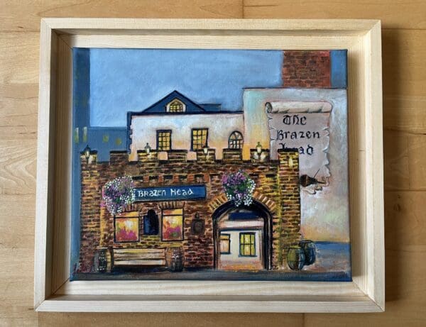The Brazen Head – Original Oil Painting of The Brazen Head Pub, Dublin