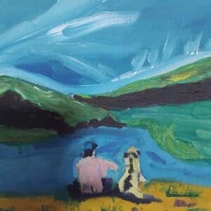 Landscapes & Abstract paintings.