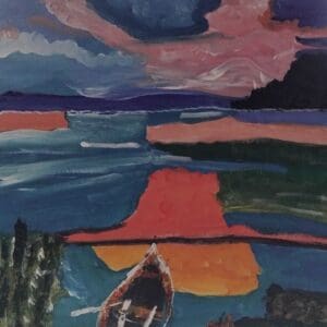 Landscapes & Abstract paintings.