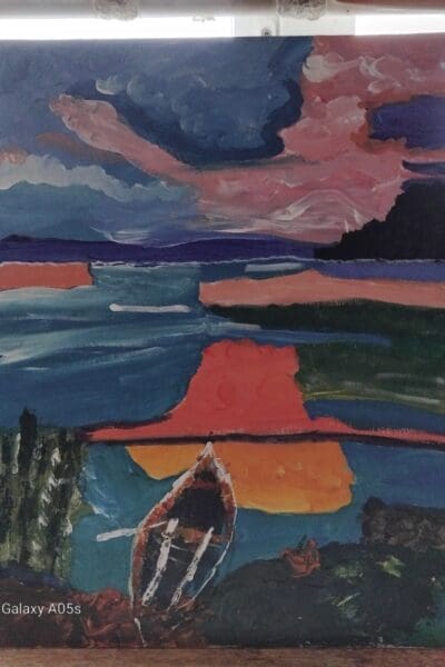 Landscapes & Abstract paintings.