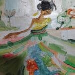 Painted Lady Dancing Queen.