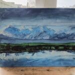 Waves, mountains and hedges.