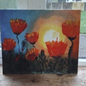 Landscapes & Abstract paintings.