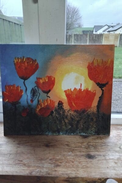 Landscapes & Abstract paintings.