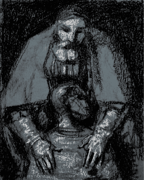 "Rembrant Revisited : Quiet Consolation In Indigo"