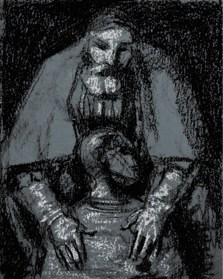 "Rembrant Revisited : Quiet Consolation In Indigo"