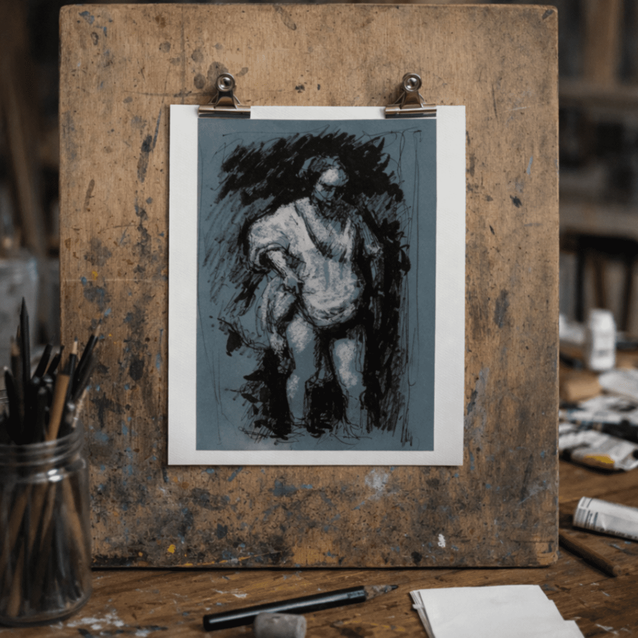 Rembrants Echo In Blue. - Image 6