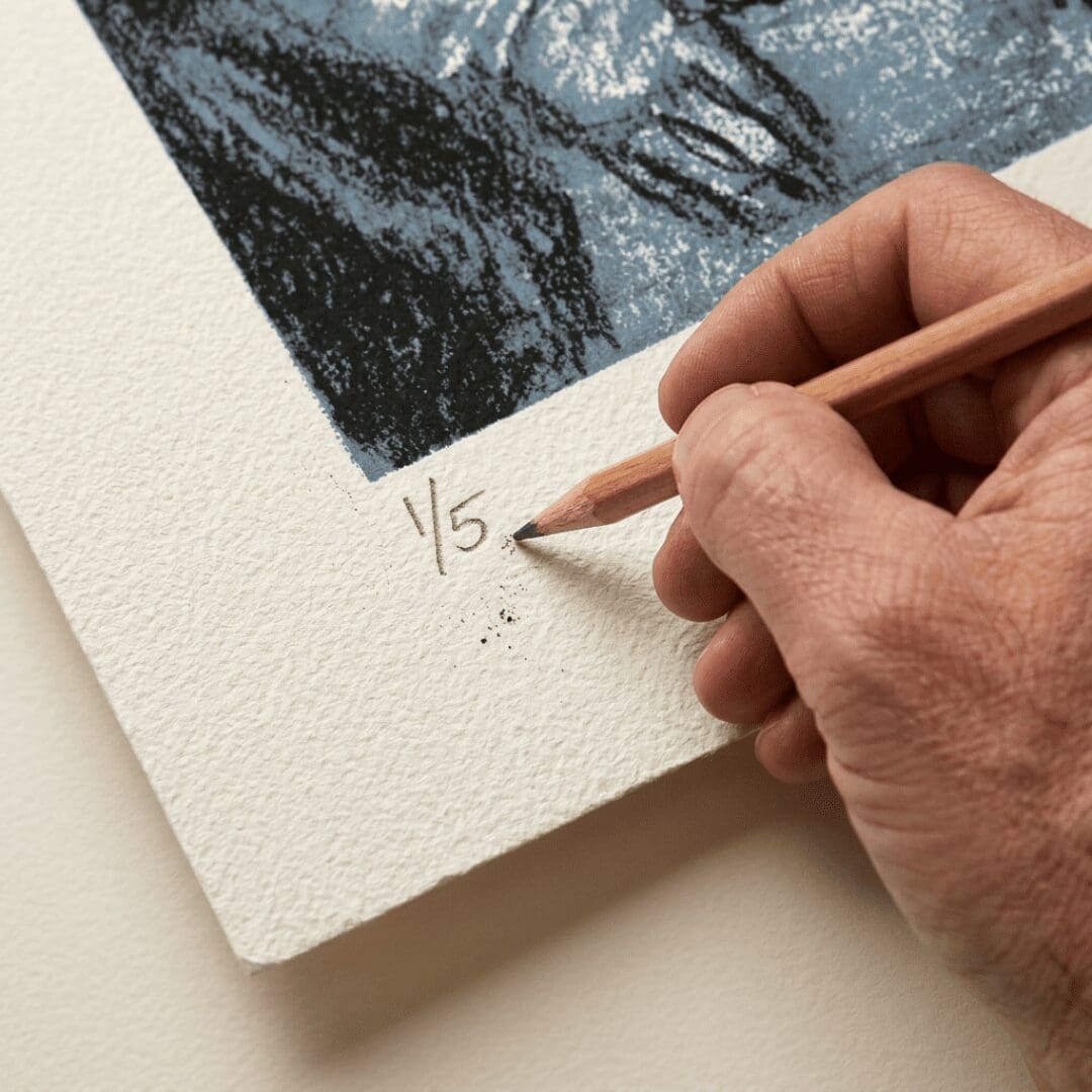 "Rembrant Revisited : Quiet Consolation In Indigo" - Image 2