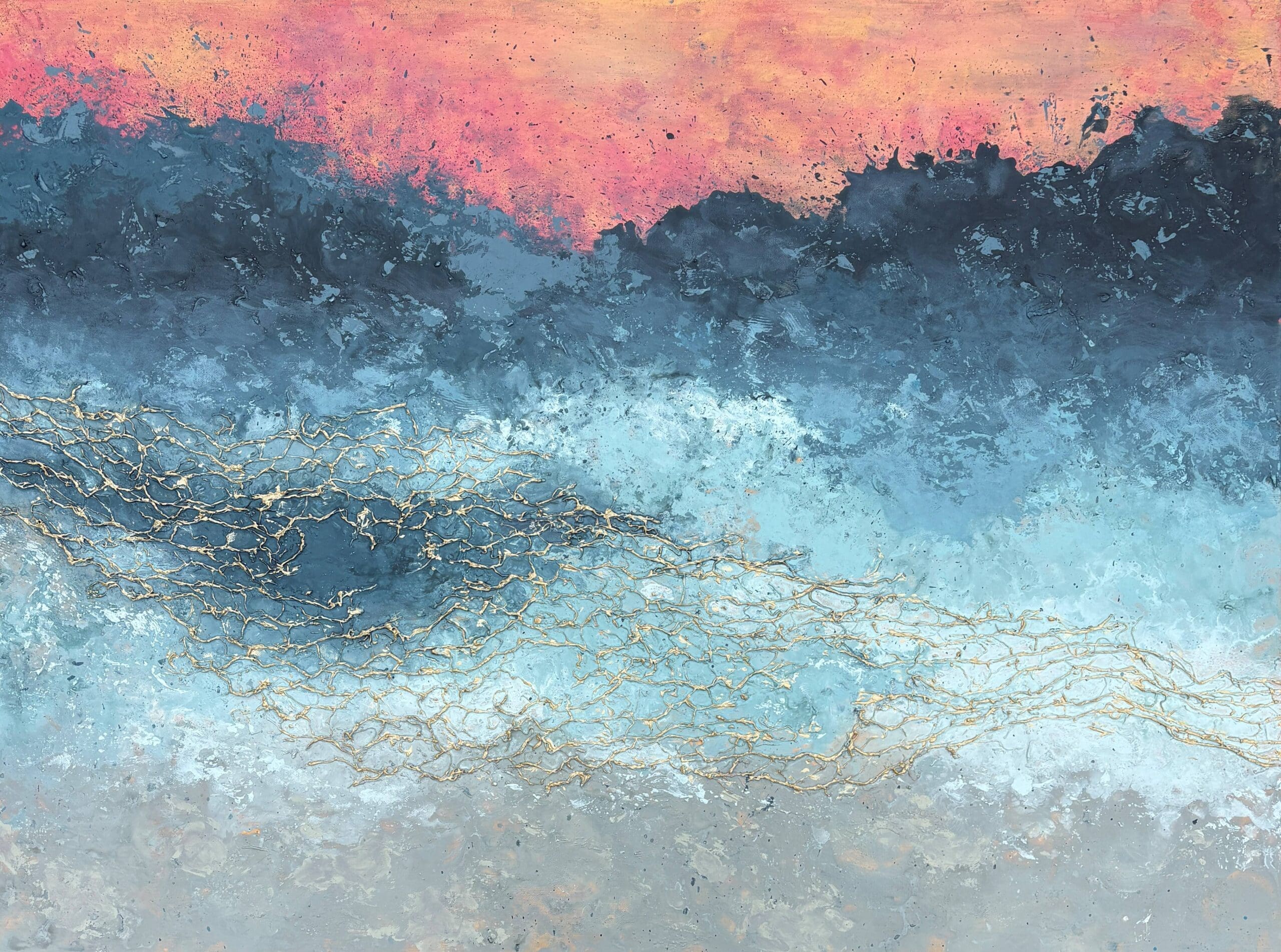 Evening Waves Original Artwork