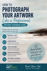 How to Photograph Your Artwork Like a Professional