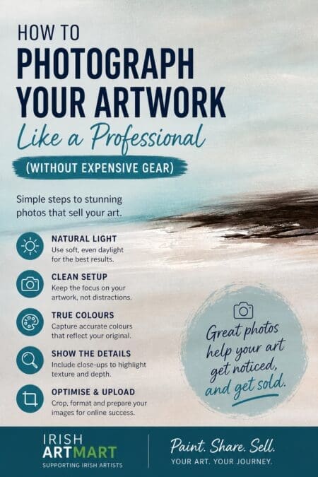 How to Photograph Your Artwork Like a Professional