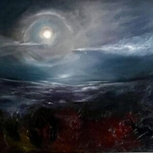 Moon Over The Atlantic
