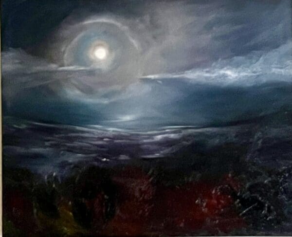 Moon Over The Atlantic