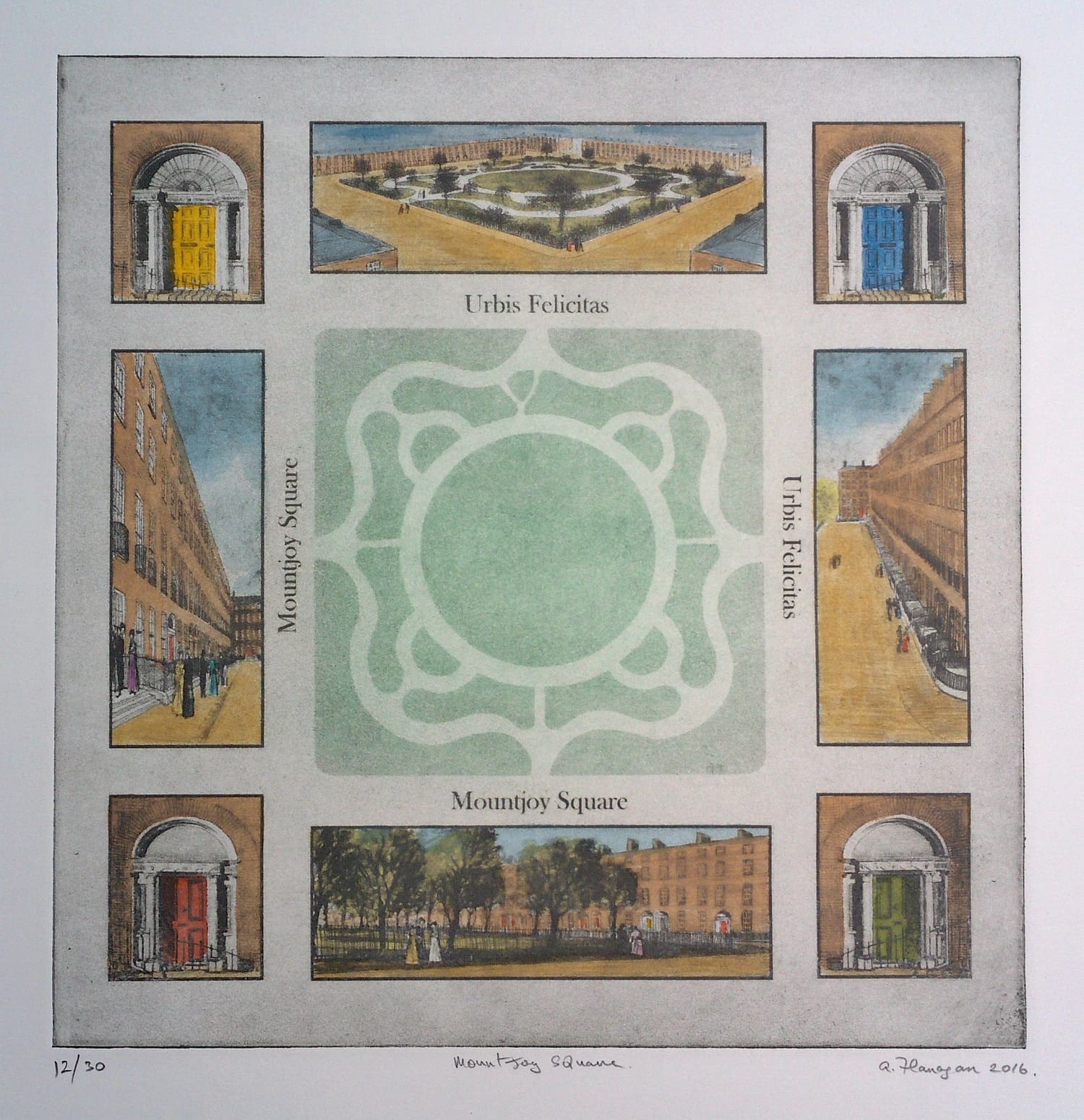 Mountjoy Square print