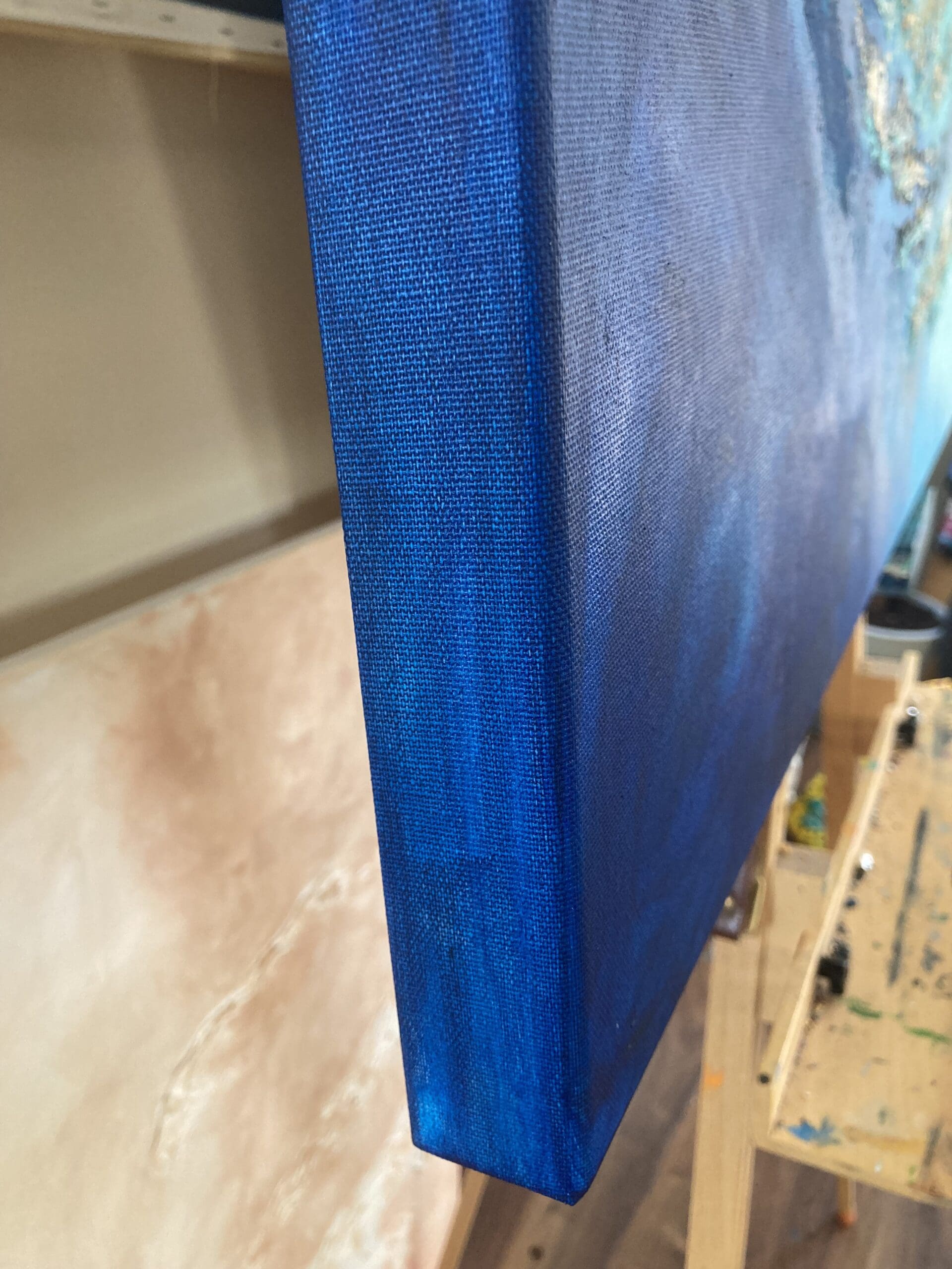 Large statement 100 x 70cms. “Ocean Breeze” - Image 3
