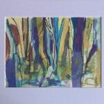 Original Irish Art - The Woods A4 Mounted