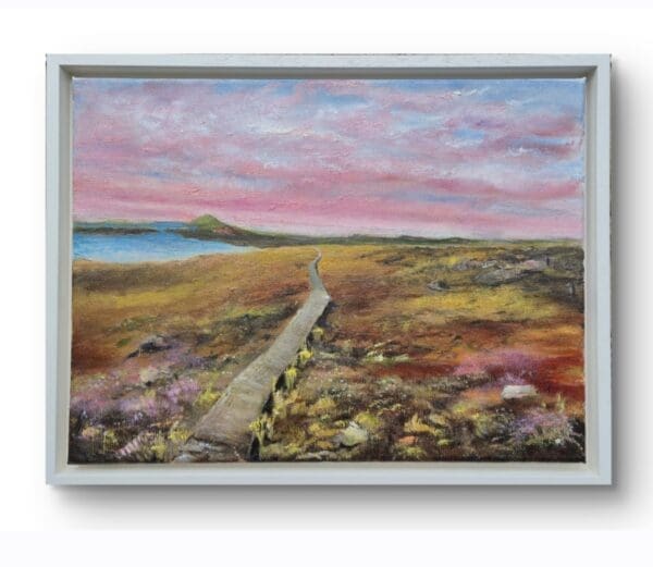 "Pathway to Diamond Hill" Connemara