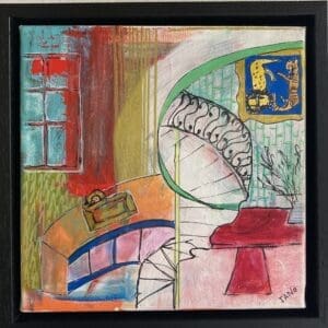 The Spiral Staircase (24cm Framed)