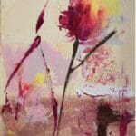Original Abstract Painting - Spontaneous Bloom 40cm