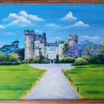 Malahide Castle - Original Oil Painting