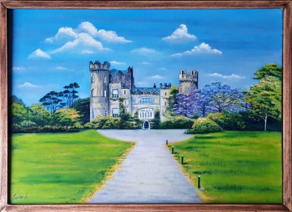 Malahide Castle - Original Oil Painting