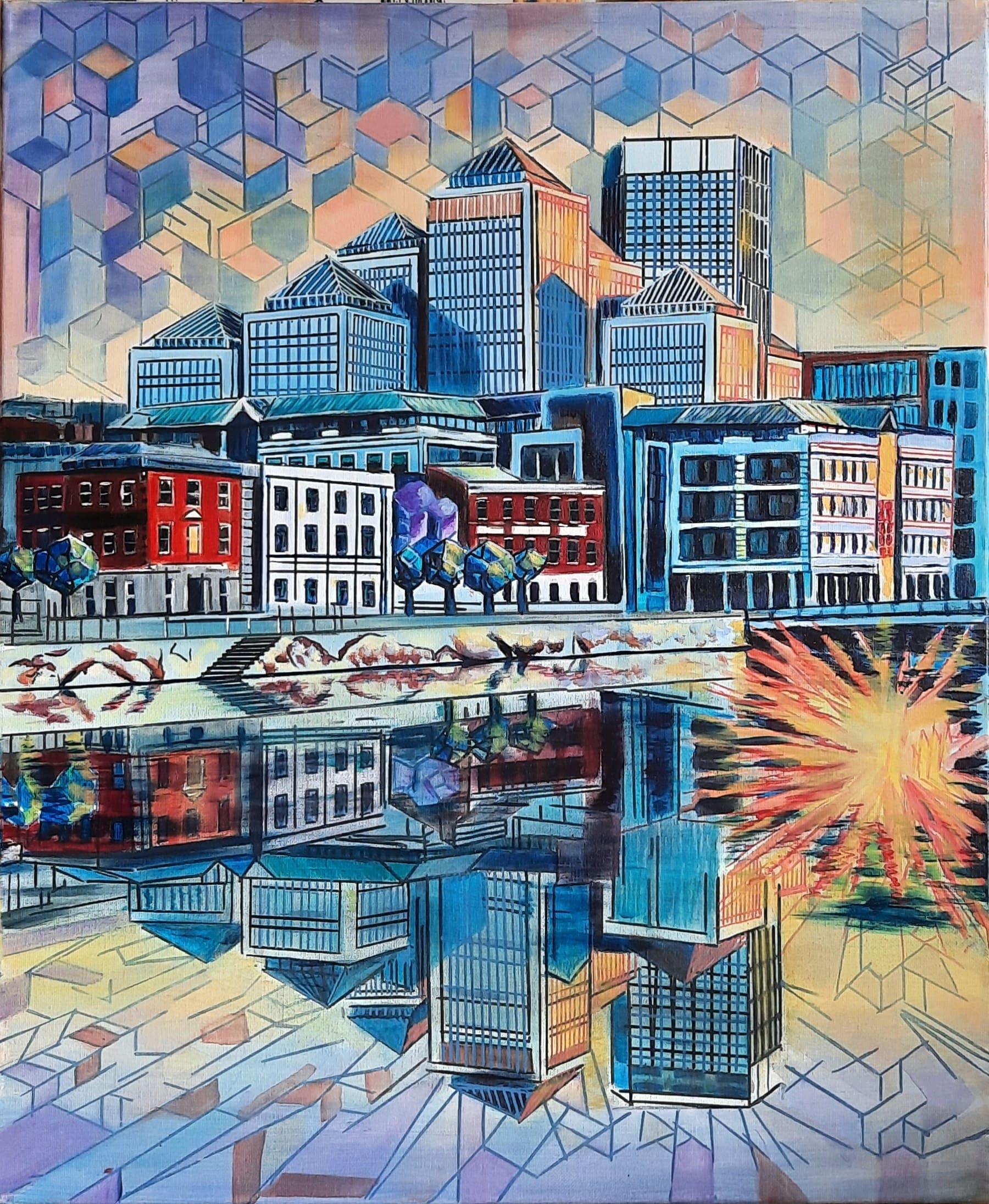 Dublin Liffey Reflections