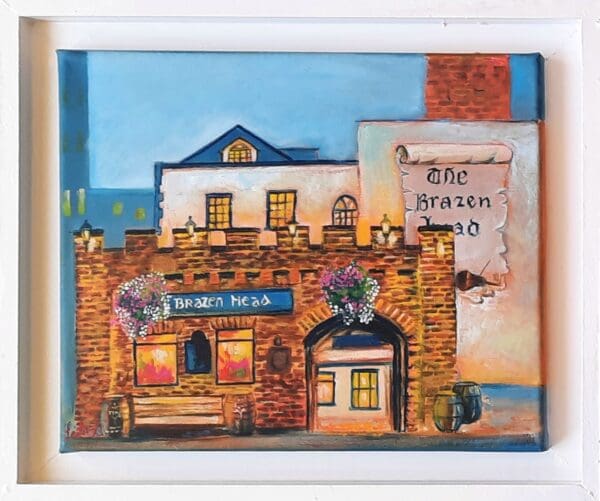 The Brazen Head – Original Oil Painting of The Brazen Head Pub, Dublin