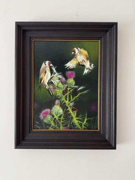 Birds and Thistle