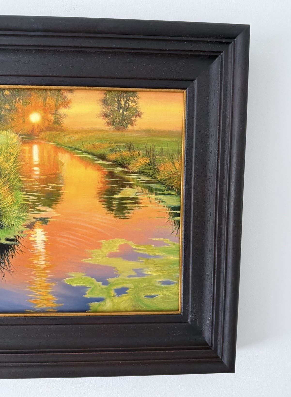 Flowing River Sunset - Image 6