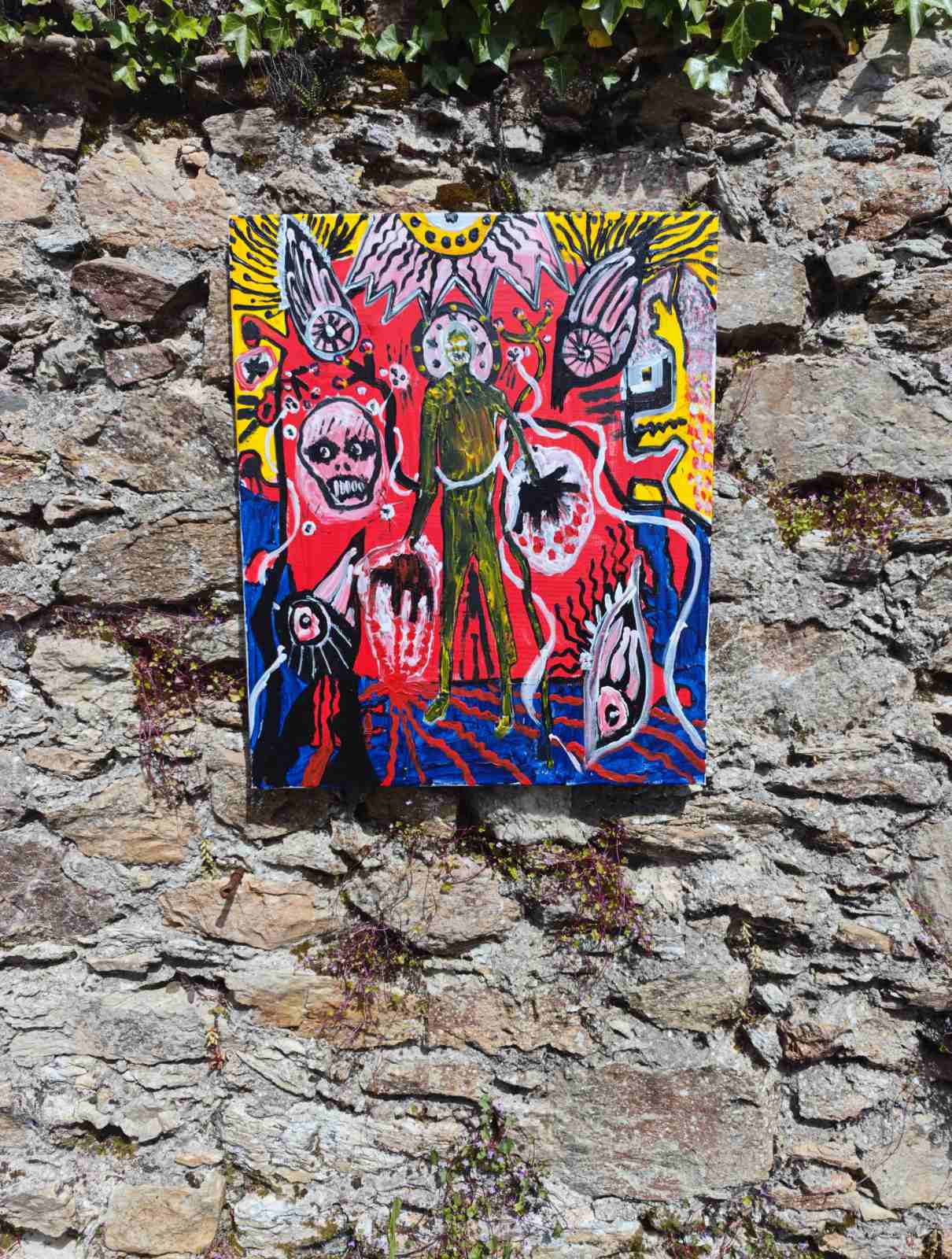 ONE MIND — Original Acrylic Painting #44 - Image 5