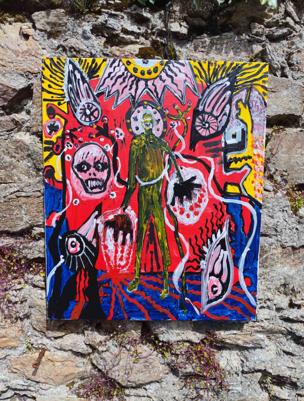 ONE MIND — Original Acrylic Painting #44