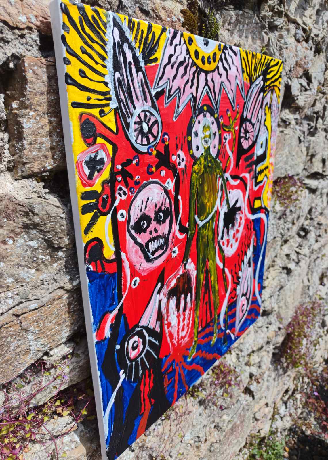 ONE MIND — Original Acrylic Painting #44 - Image 3