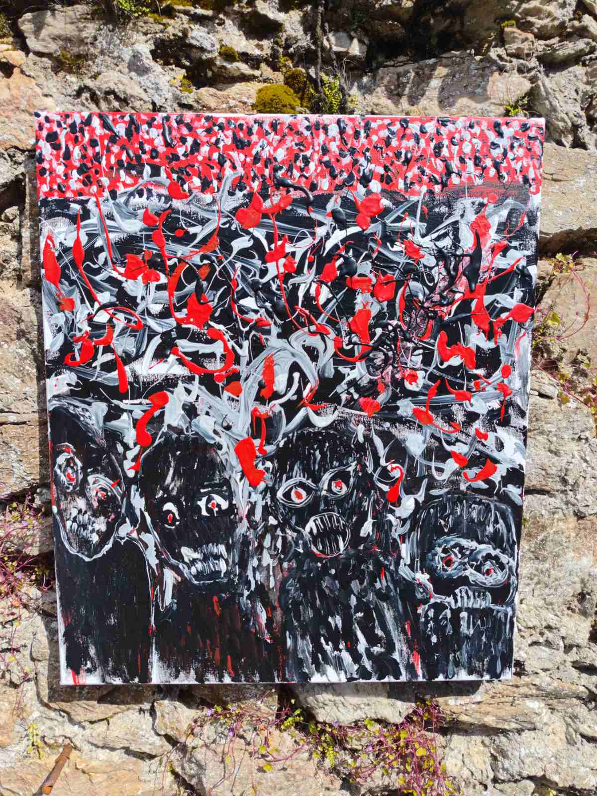 AT DUSK — Original Acrylic Painting #45