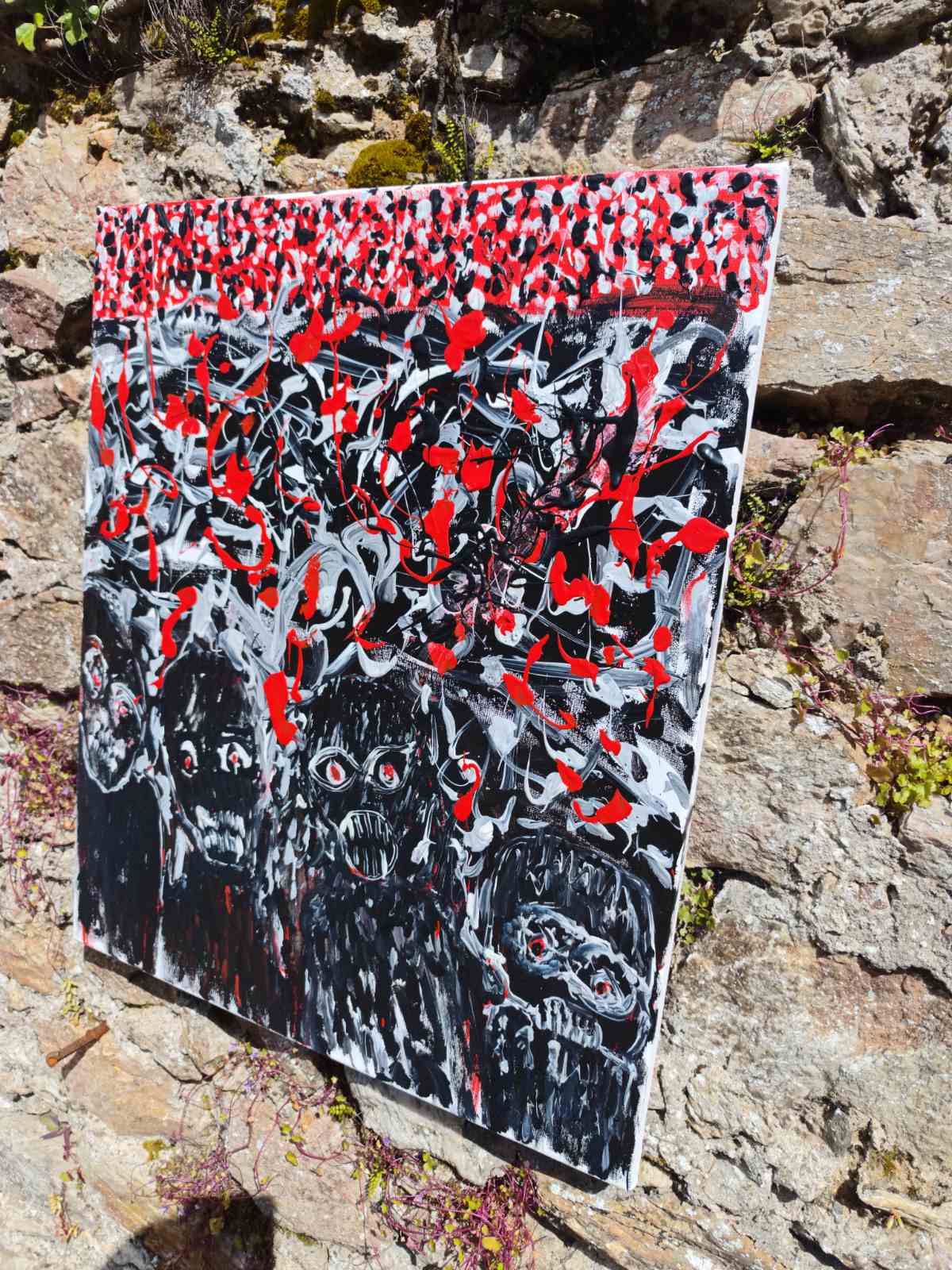 AT DUSK — Original Acrylic Painting #45 - Image 4