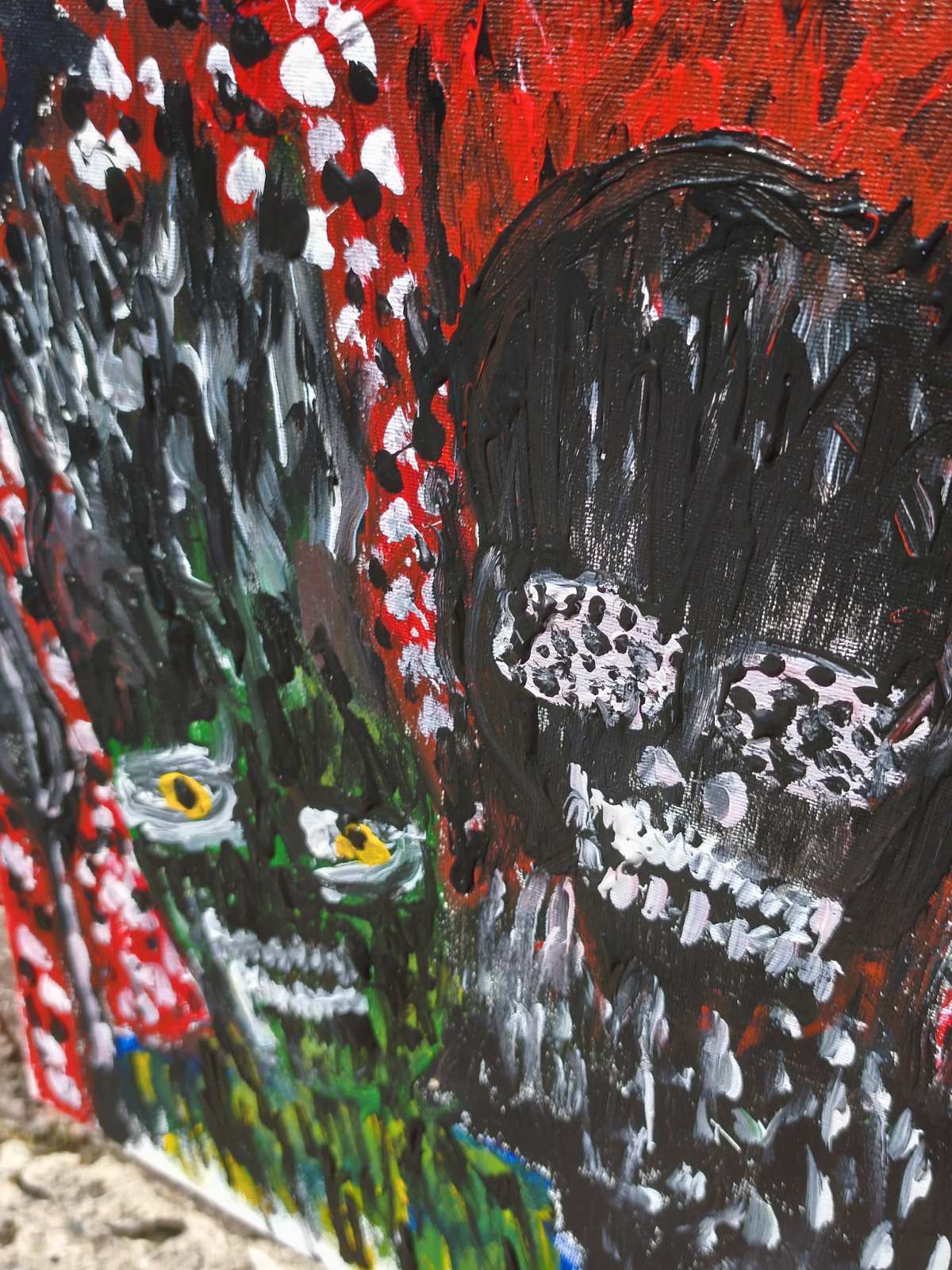 ROOTS — Original Acrylic Painting #43 - Image 4