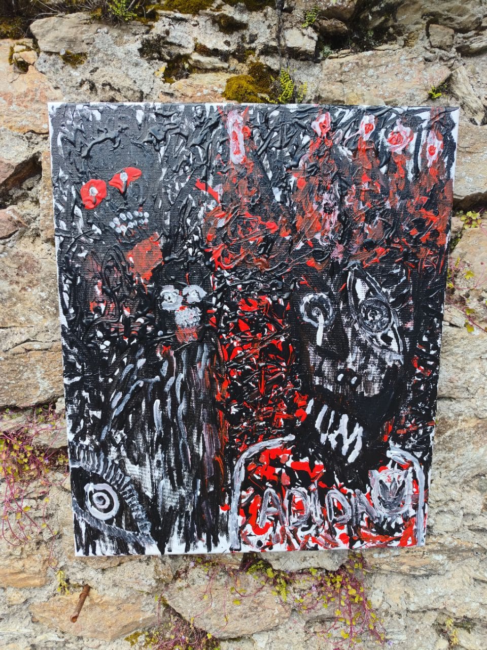 THE ONLY MISTAKE — Original Acrylic Painting #46