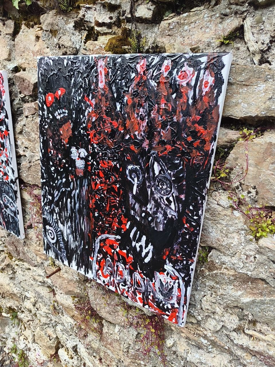 THE ONLY MISTAKE — Original Acrylic Painting #46 - Image 3