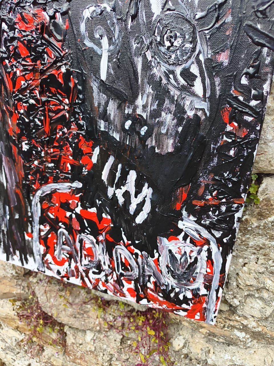 THE ONLY MISTAKE — Original Acrylic Painting #46 - Image 4