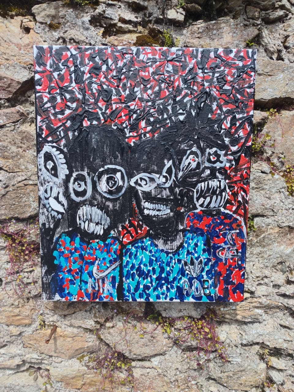 CYBER RELIGION — Original Acrylic Painting #47 - Image 2