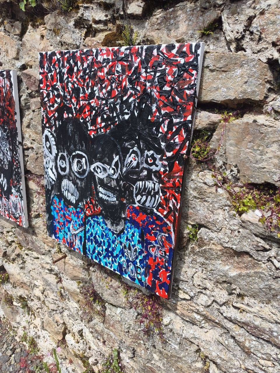 CYBER RELIGION — Original Acrylic Painting #47 - Image 3
