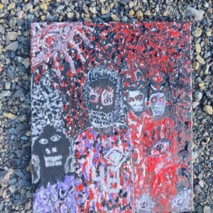 NEVER SATISFIED — Original Acrylic Painting #48